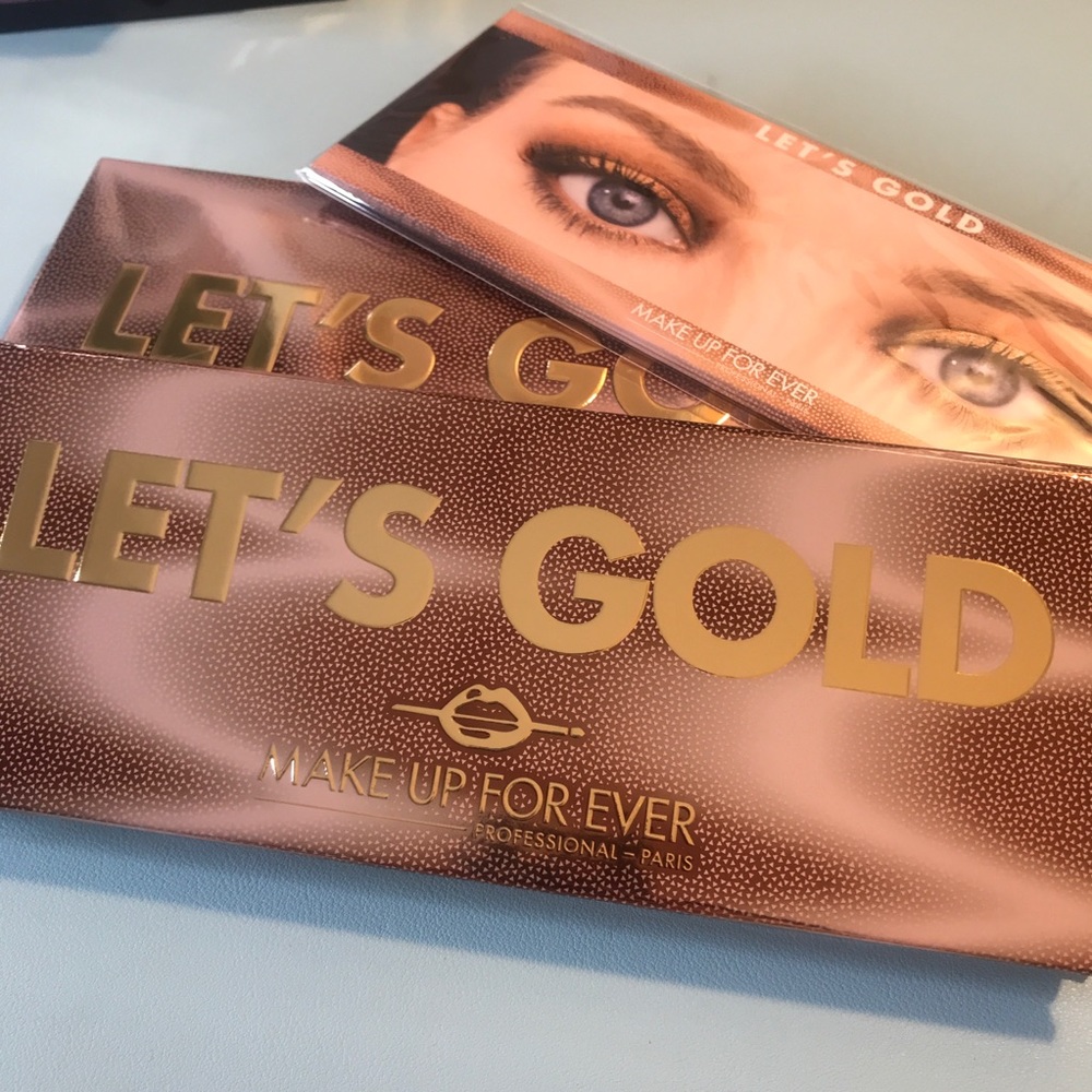 Make Up For Ever Let’s Gold Eyeshadow Palette
